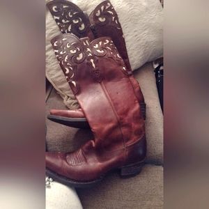 ARIAT Tall Leather Cowboy boots